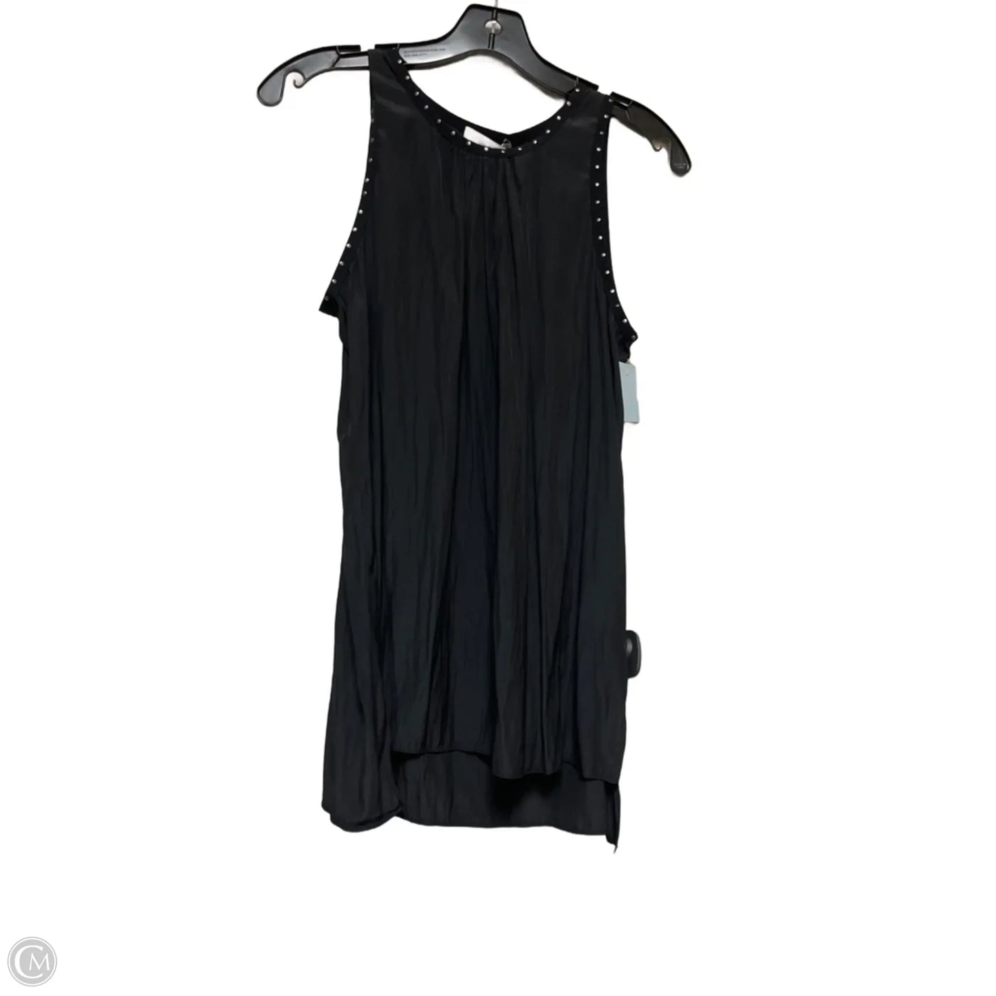 Top Sleeveless By Clothes Mentor In Black, Size: S