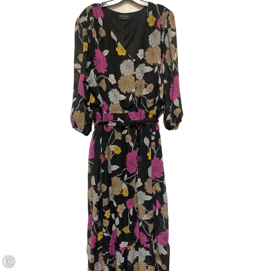 Dress Casual Maxi By Lane Bryant In Floral Print, Size: 3x