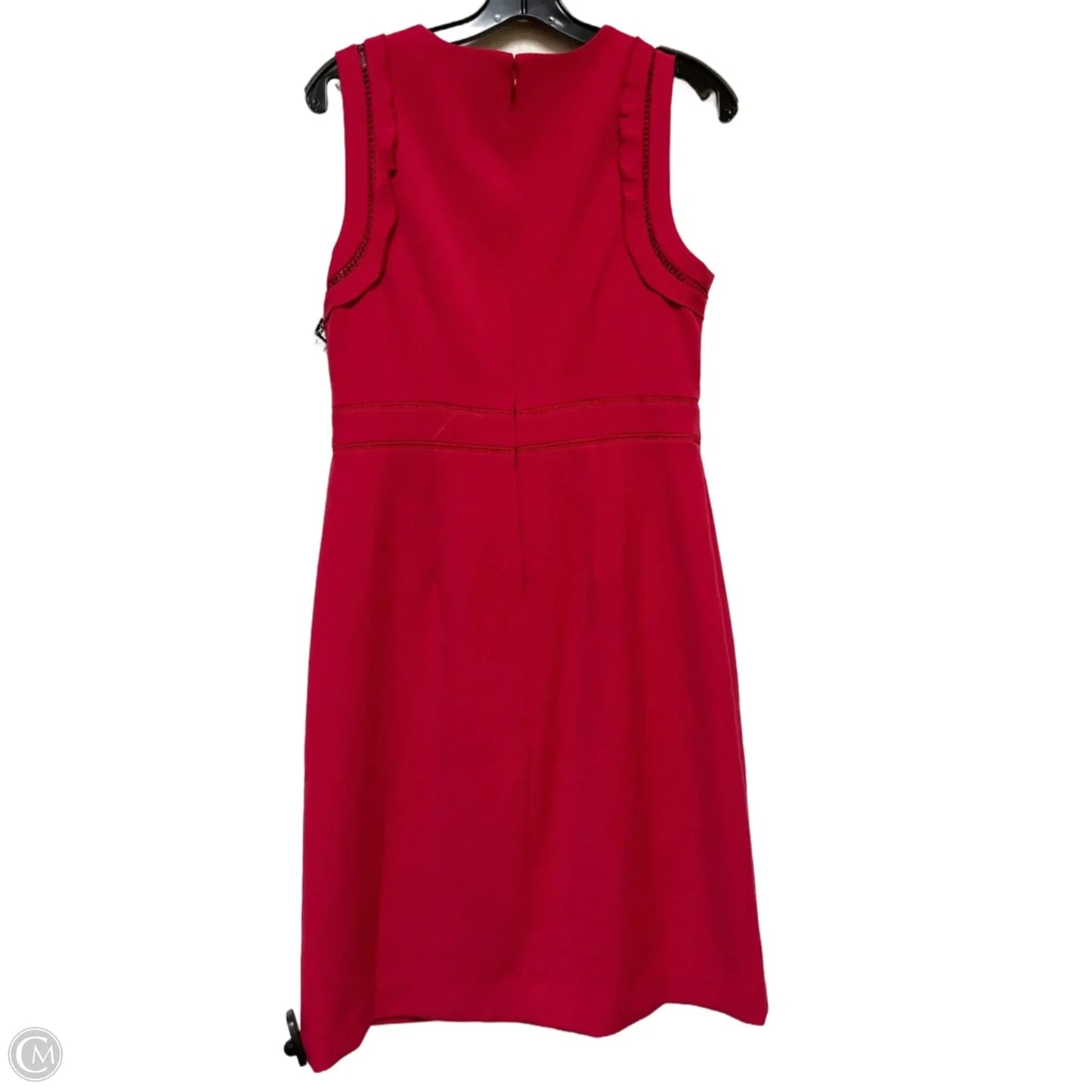 Dress Casual Short By Ann Taylor In Red, Size: S