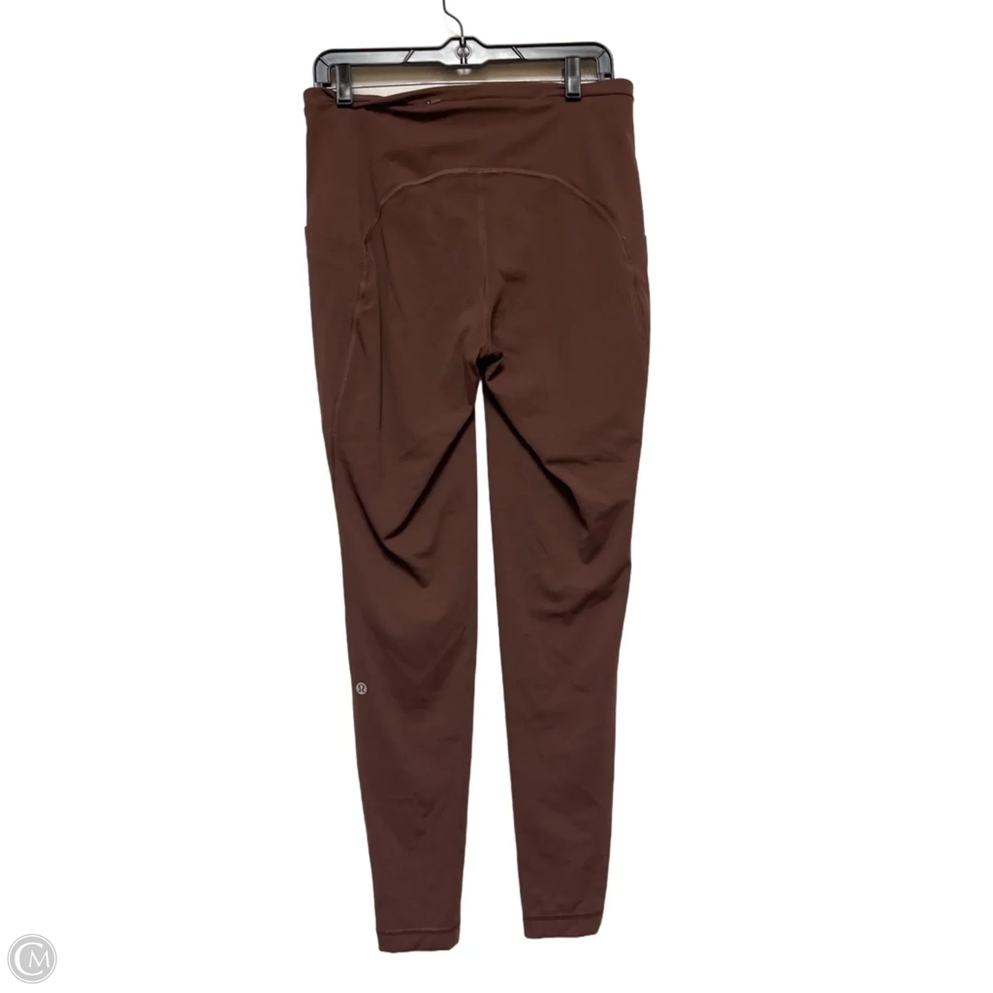Athletic Leggings By Lululemon In Brown, Size: 10