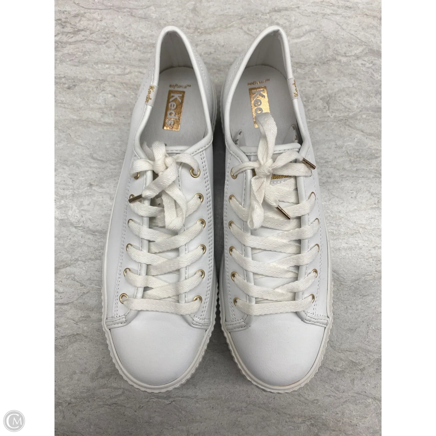Shoes Sneakers By Keds In White, Size: 9