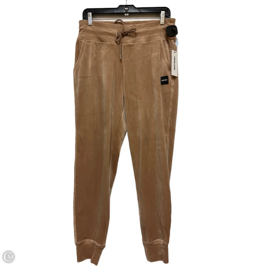 Athletic Pants By Dkny In Brown, Size: S
