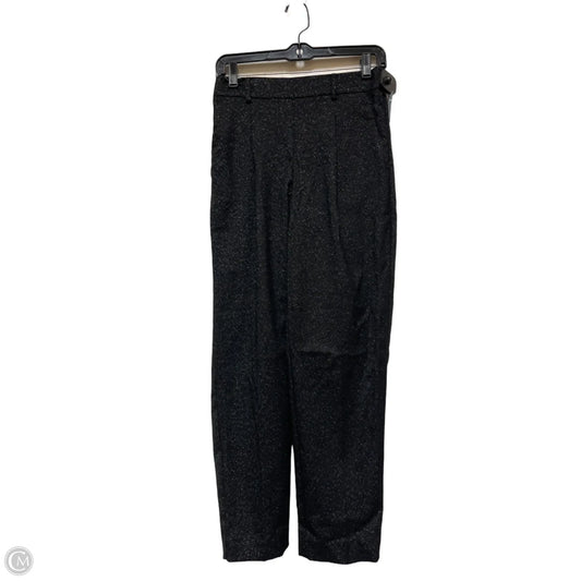 Pants Other By Loft In Black & Silver, Size: 2