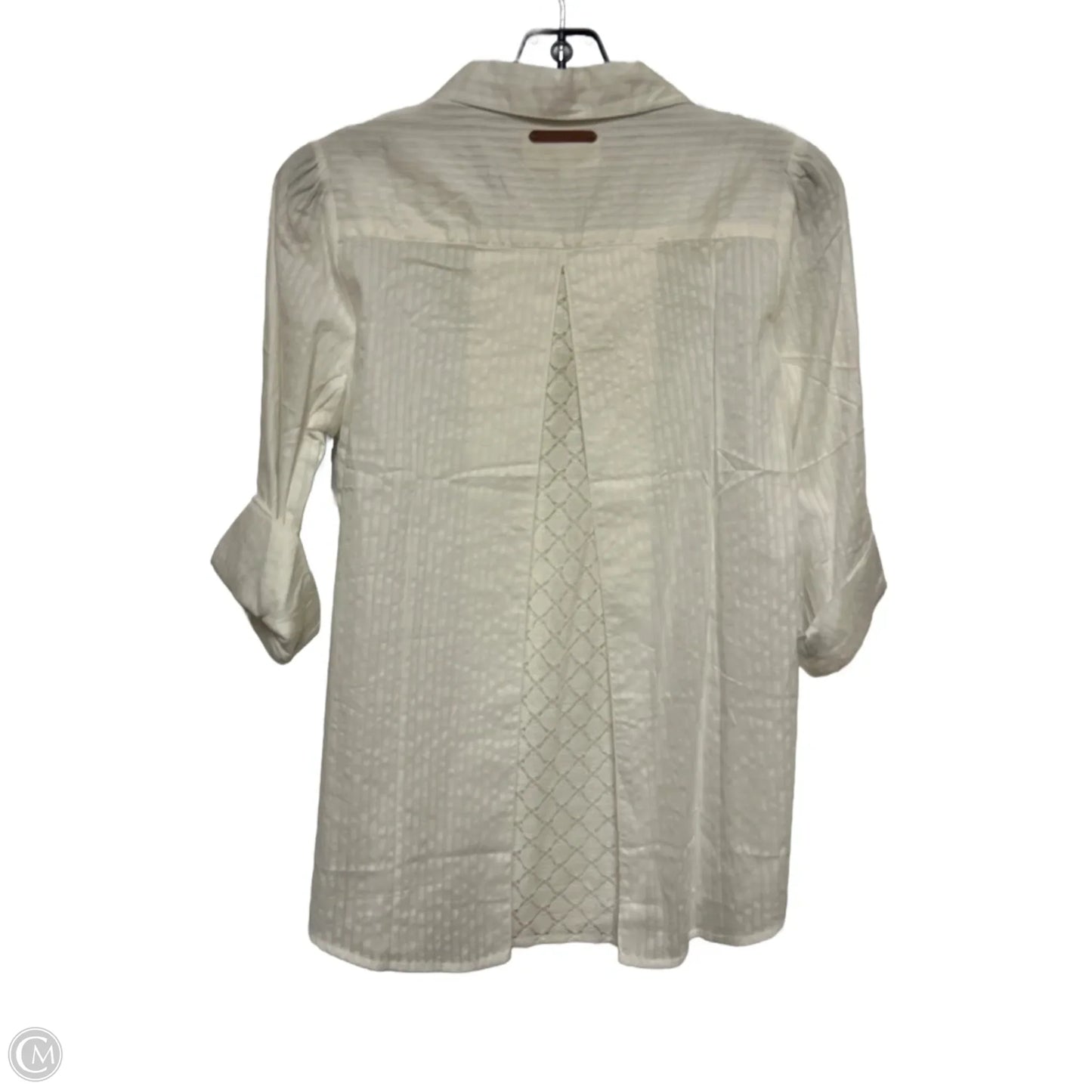 Top Short Sleeve By Birds Of Paradis By Trovata In White, Size: S