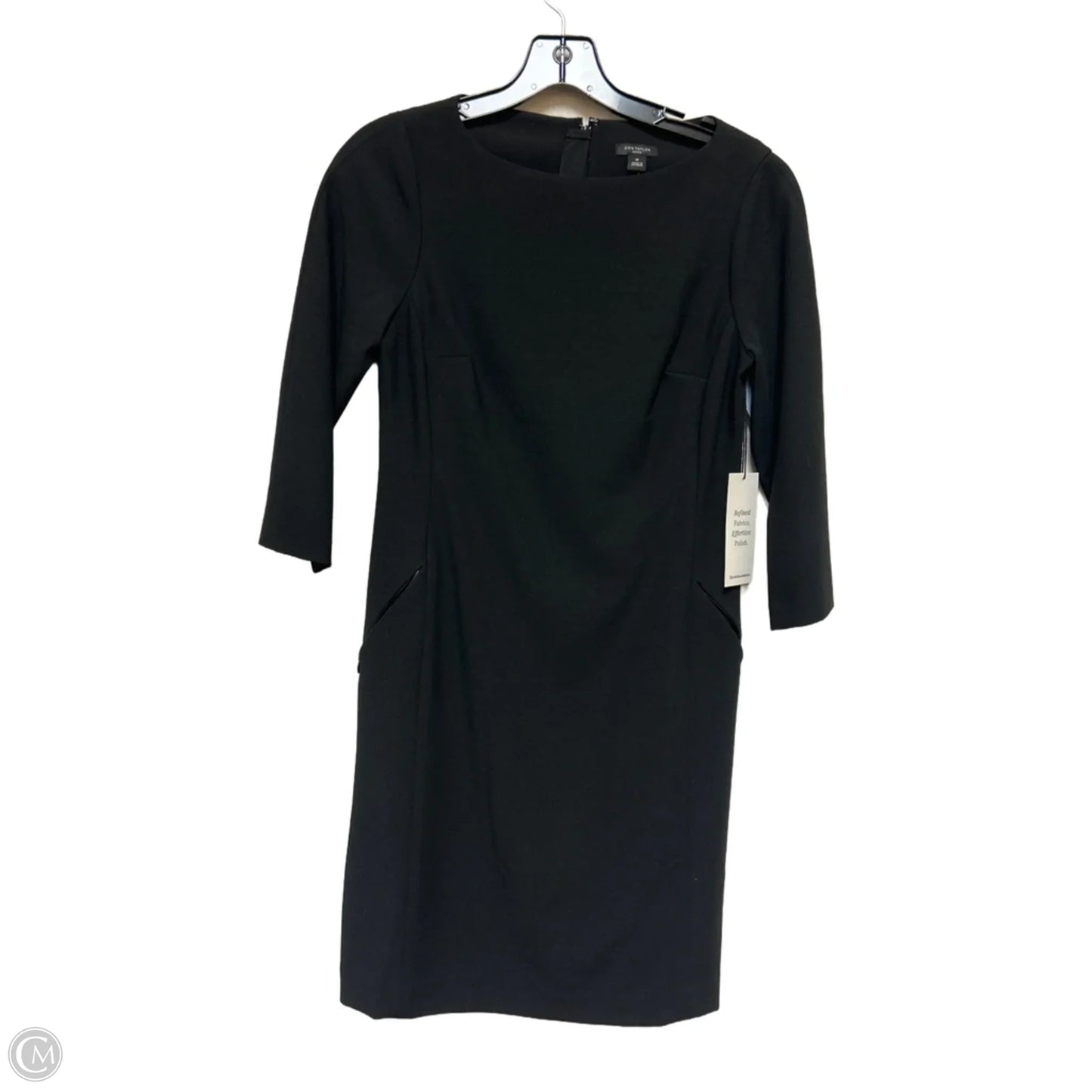 Dress Casual Short By Ann Taylor In Black, Size: Xsp