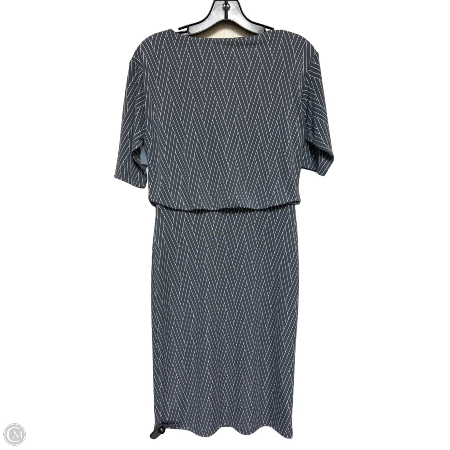 Dress Casual Midi By Ann Taylor In Blue, Size: Xxsp
