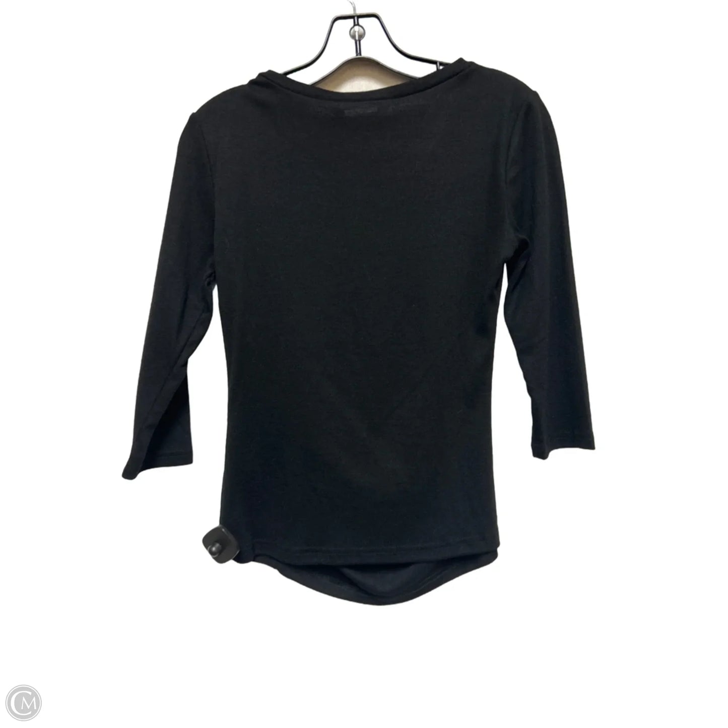 Top Long Sleeve By Allegra K In Black, Size: Xs