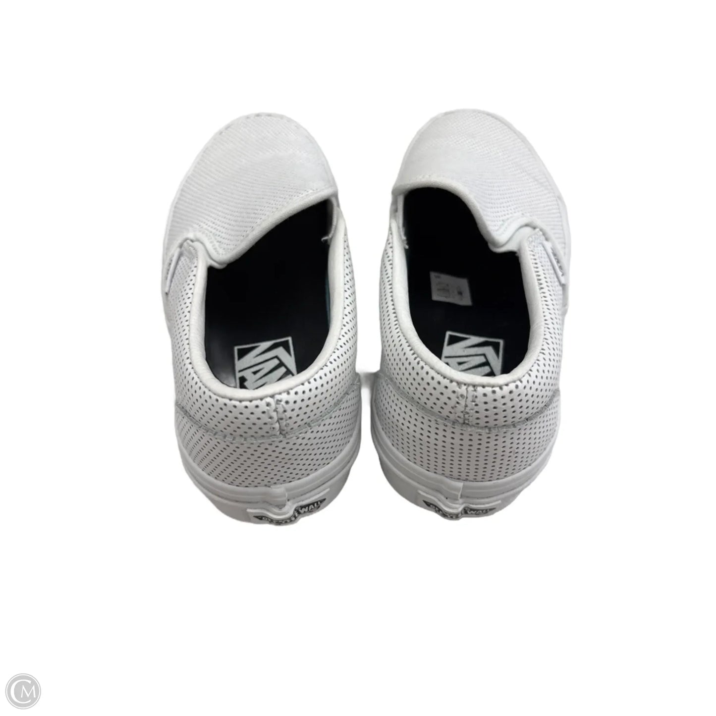 Shoes Sneakers By Vans In White, Size: 6