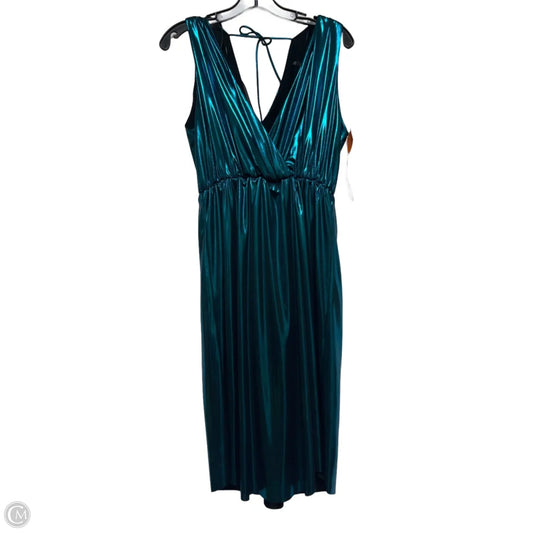 Dress Party Short By Zara Basic In Teal, Size: Xs