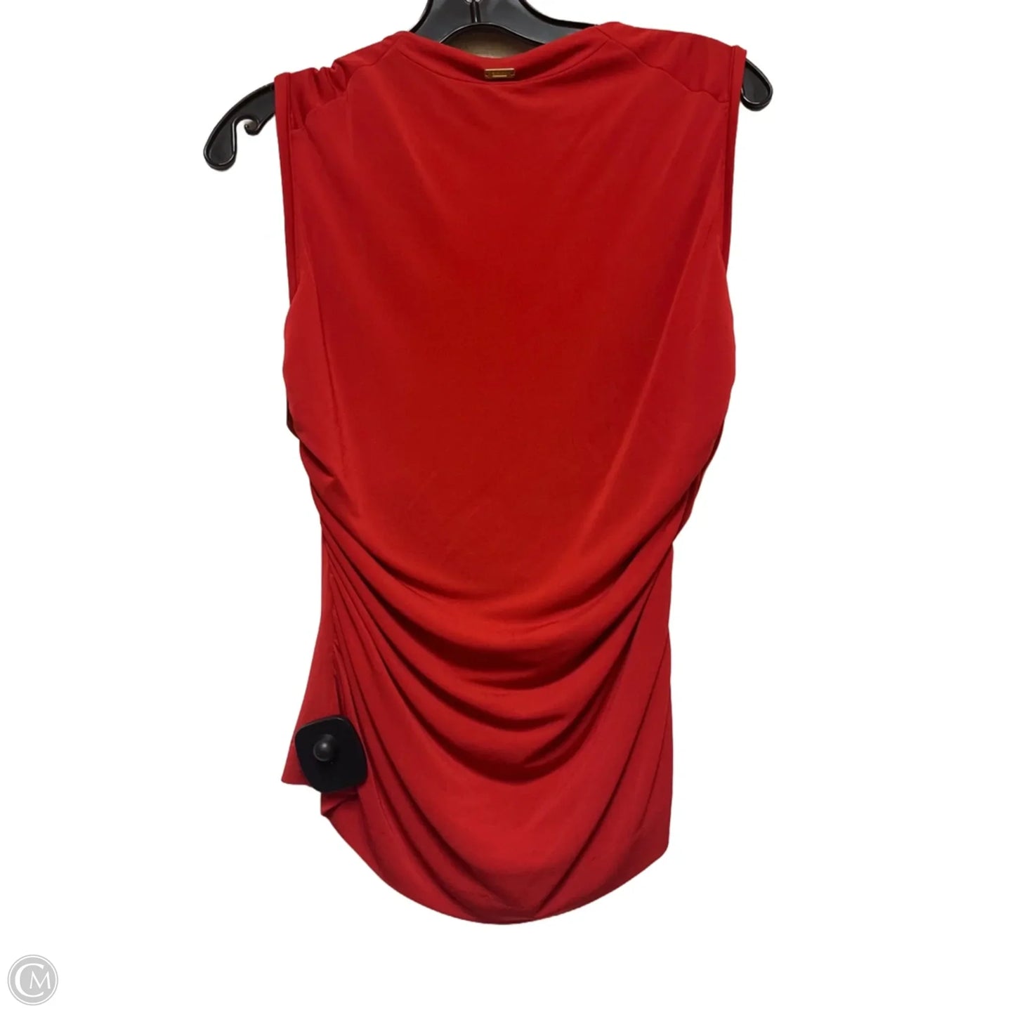 Top Sleeveless Designer By Escada In Red, Size: Xs