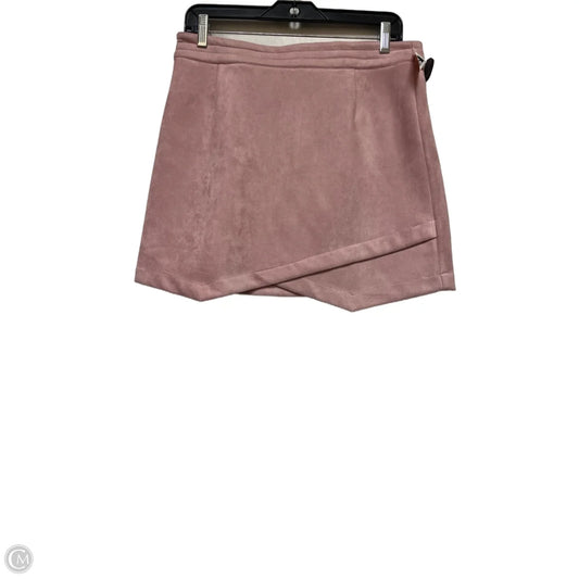 Skirt Mini & Short By Bb Dakota In Pink, Size: 10