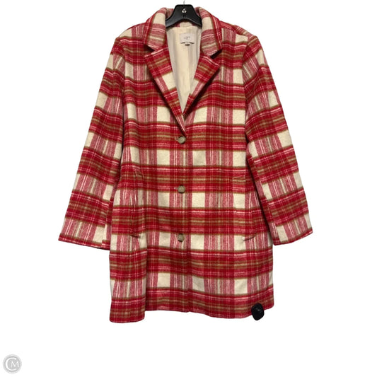 Coat Other By Loft In Plaid Pattern, Size: Xl