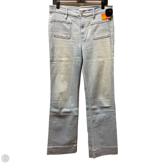 Jeans Wide Leg By Loft In Blue Denim, Size: 8