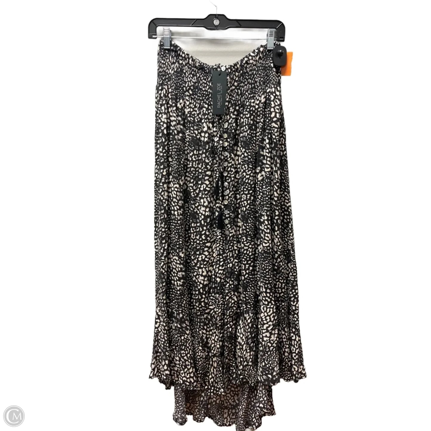 Skirt Maxi By Rachel Zoe In Black & Cream, Size: 12