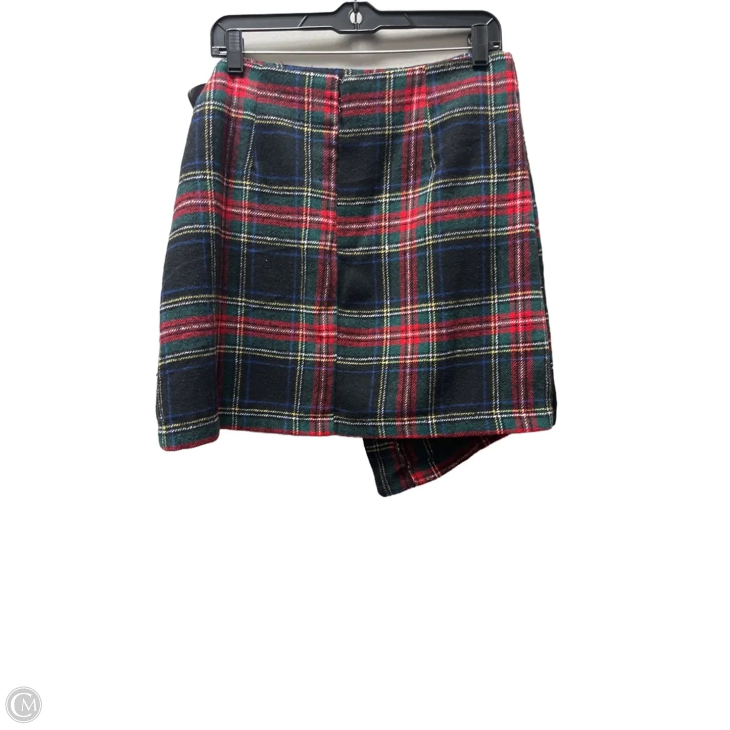 Skirt Mini & Short By Mi Ami In Plaid Pattern, Size: 12