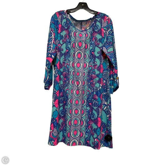 Dress Designer By Lilly Pulitzer In Blue, Size: L