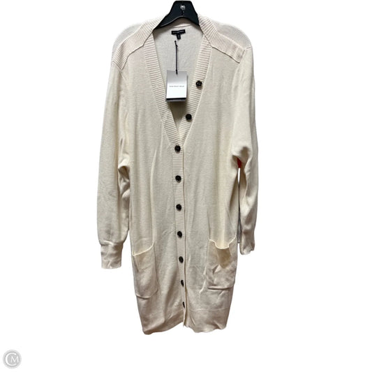 Sweater Cardigan By Who What Wear In Cream, Size: 4x