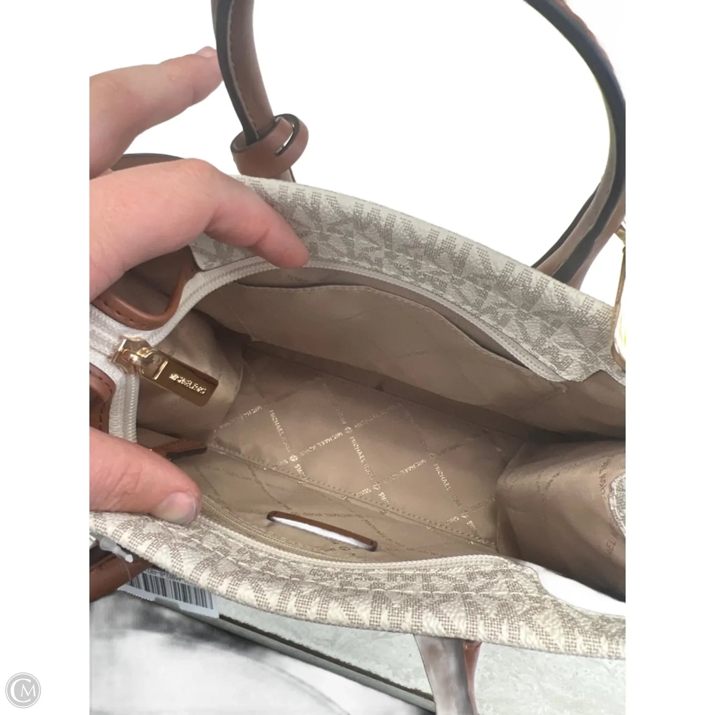 Crossbody Designer By Michael Kors, Size: Small