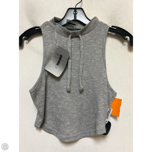 Athletic Top Short Sleeve By Gym Shark In Grey, Size: M