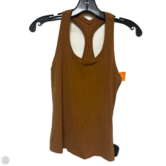 Athletic Tank Top By Lululemon In Brown, Size: S