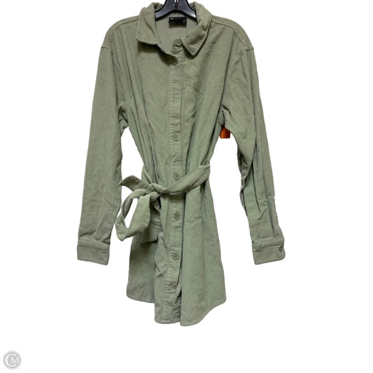Dress Casual Short By Asos In Green, Size: M
