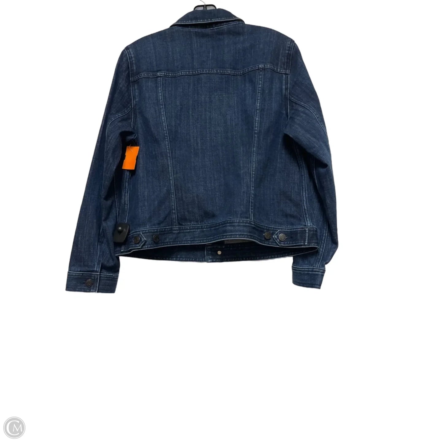 Jacket Denim By Talbots In Blue Denim, Size: Lp