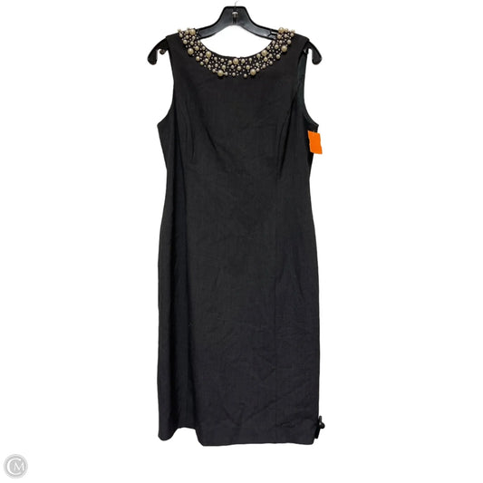 Dress Casual Midi By Calvin Klein In Grey, Size: M