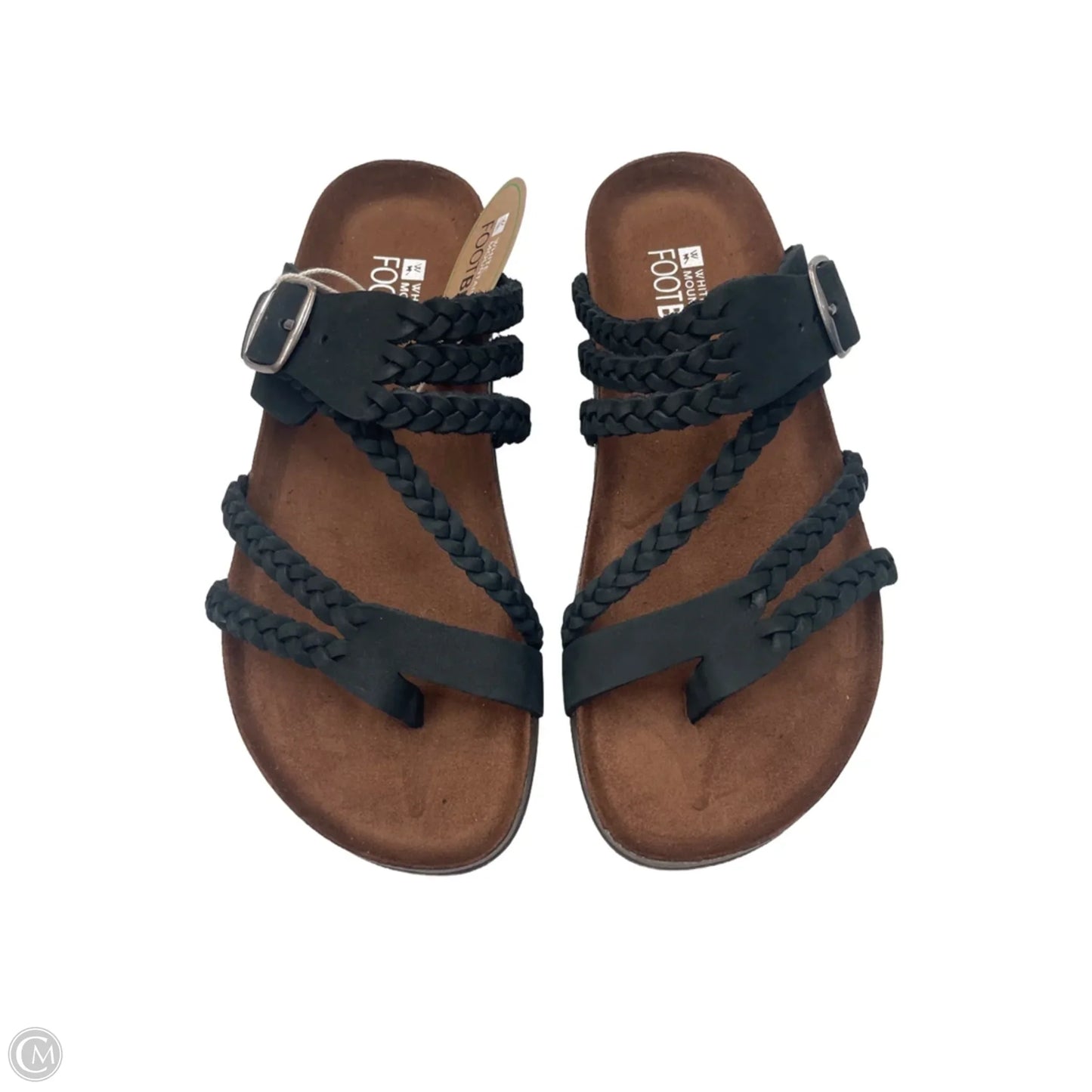Sandals Flats By White Mountain In Black & Brown, Size: 7