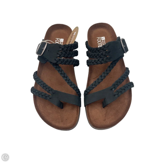 Sandals Flats By White Mountain In Black & Brown, Size: 7