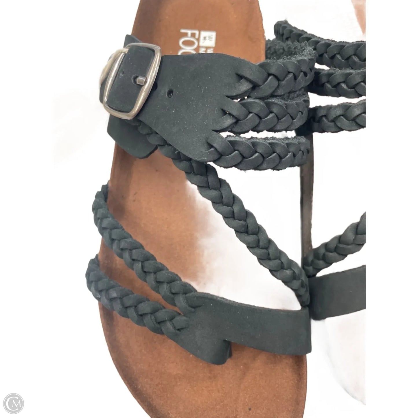 Sandals Flats By White Mountain In Black & Brown, Size: 7