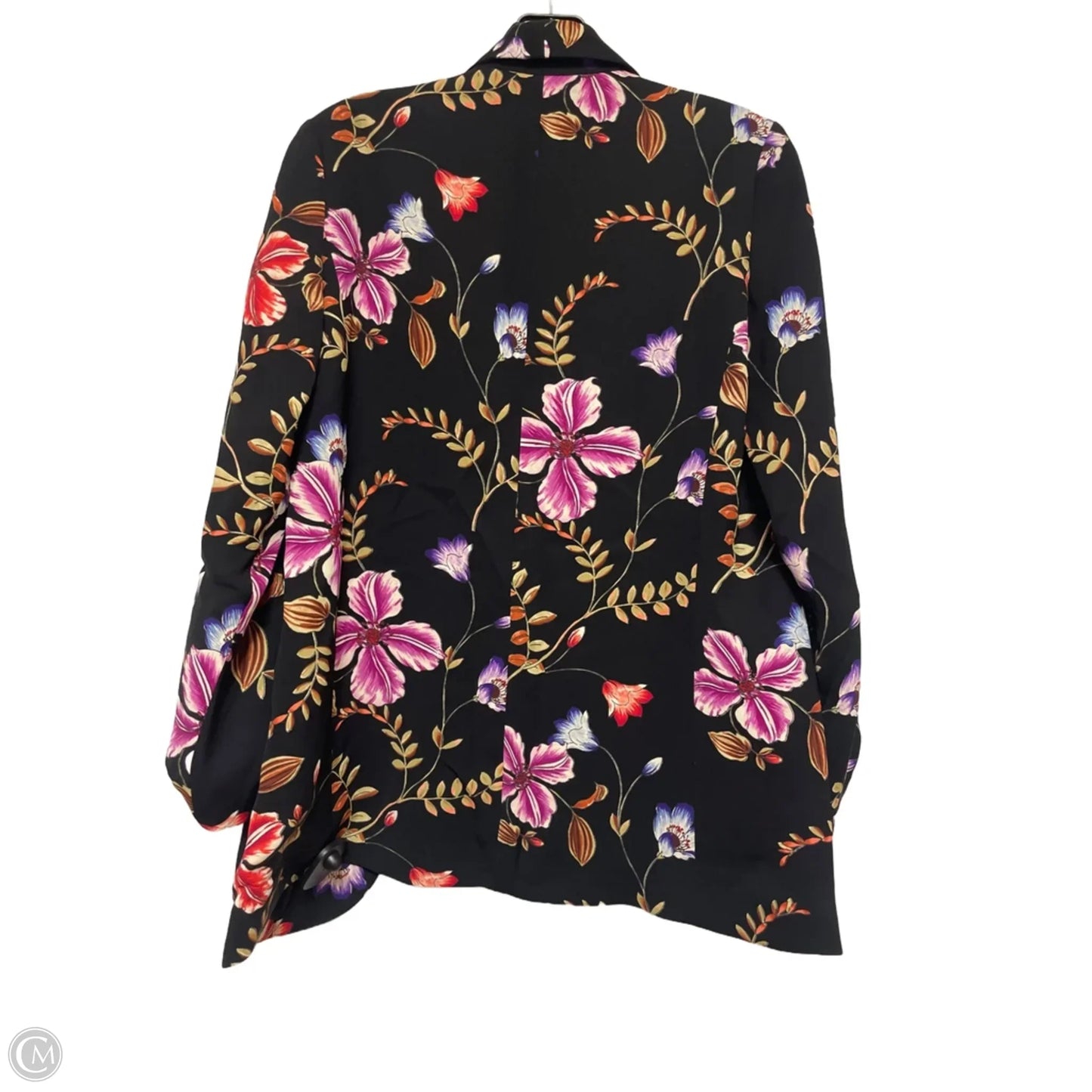 Blazer By Express In Floral Print, Size: Xs