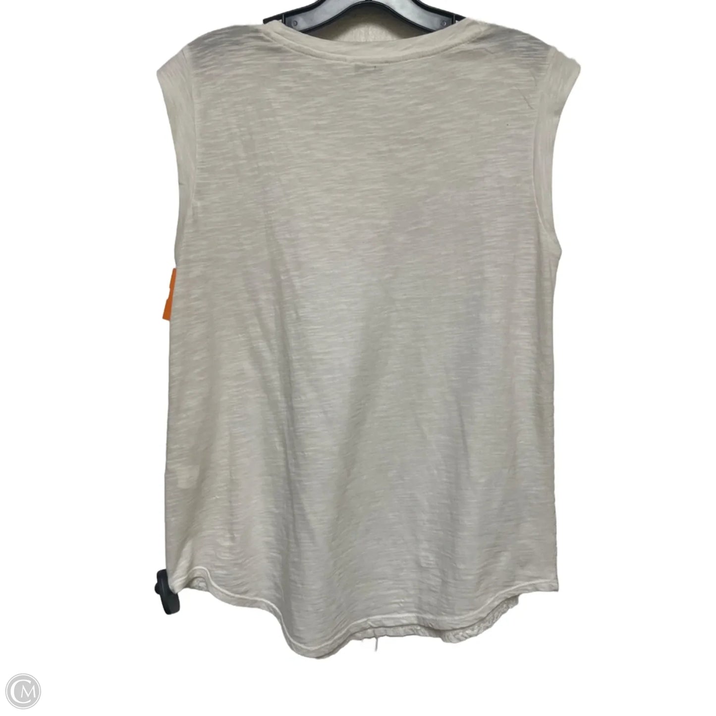Top Sleeveless By Lucky Brand In White, Size: S
