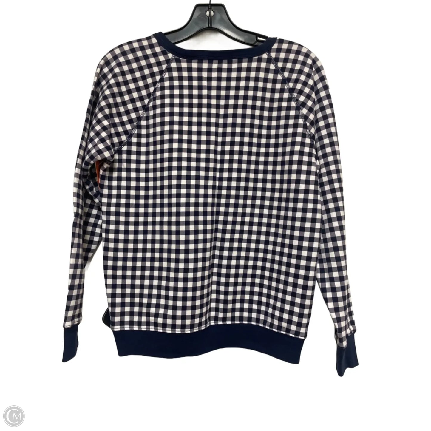 Top Long Sleeve By Draper James In Checkered Pattern, Size: S