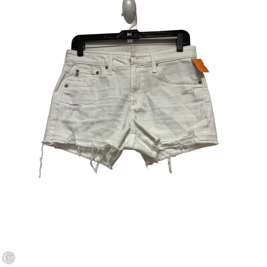Shorts By Adriano Goldschmied In White Denim, Size: 4
