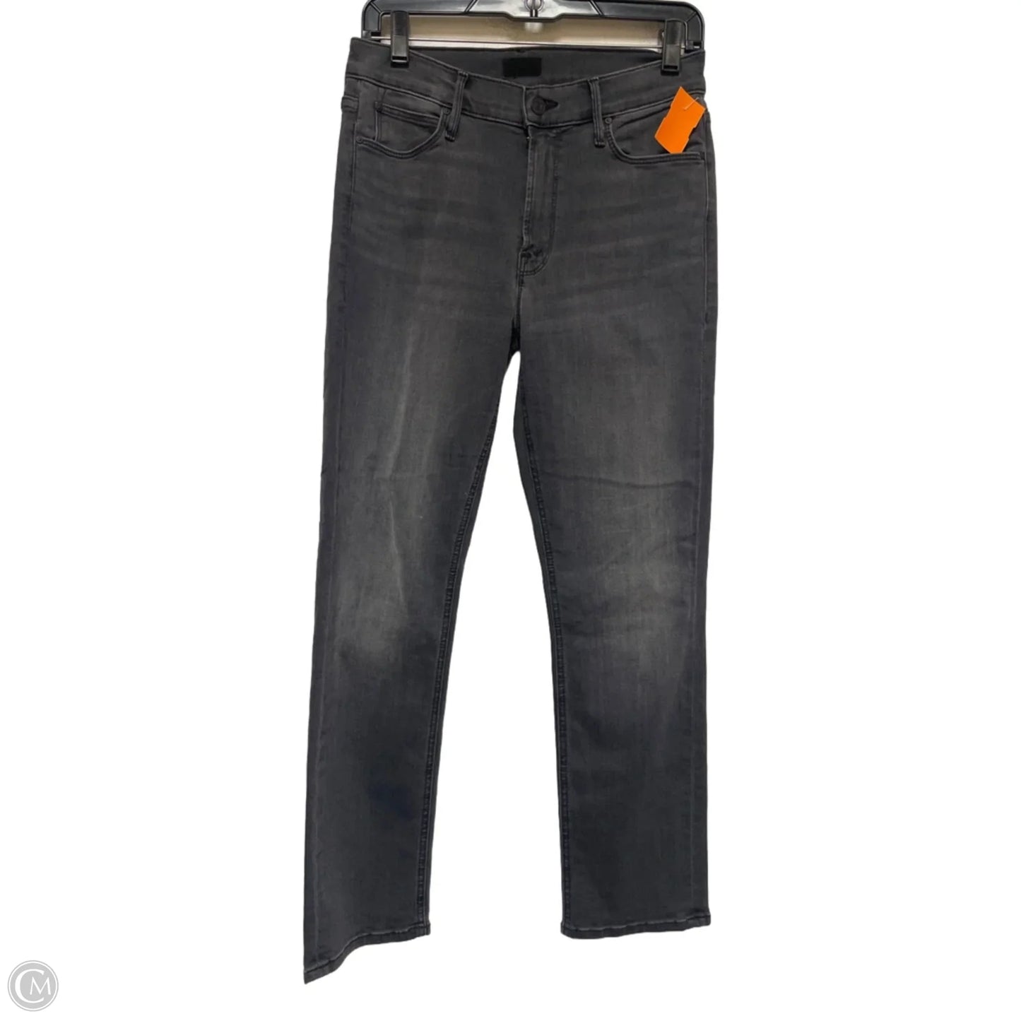 Jeans Skinny By Mother In Grey Denim, Size: 4