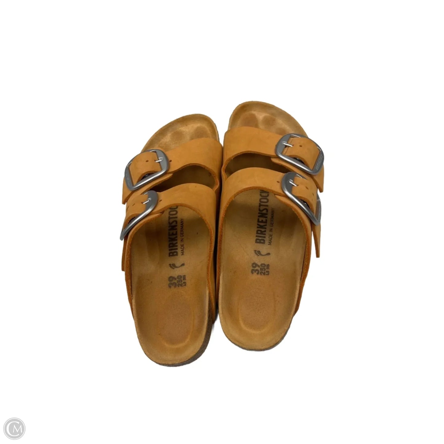 Sandals Flats By Birkenstock In Orange, Size: 8