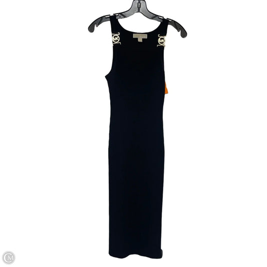 Dress Casual Midi By Michael By Michael Kors In Black, Size: S