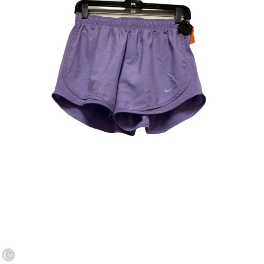 Athletic Shorts By Nike Apparel In Purple, Size: M