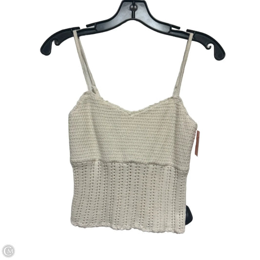 Top Cami By Abercrombie And Fitch In Cream, Size: Xs