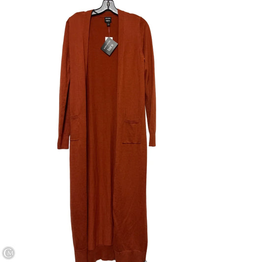 Sweater Cardigan By Bar Iii In Orange, Size: Xs