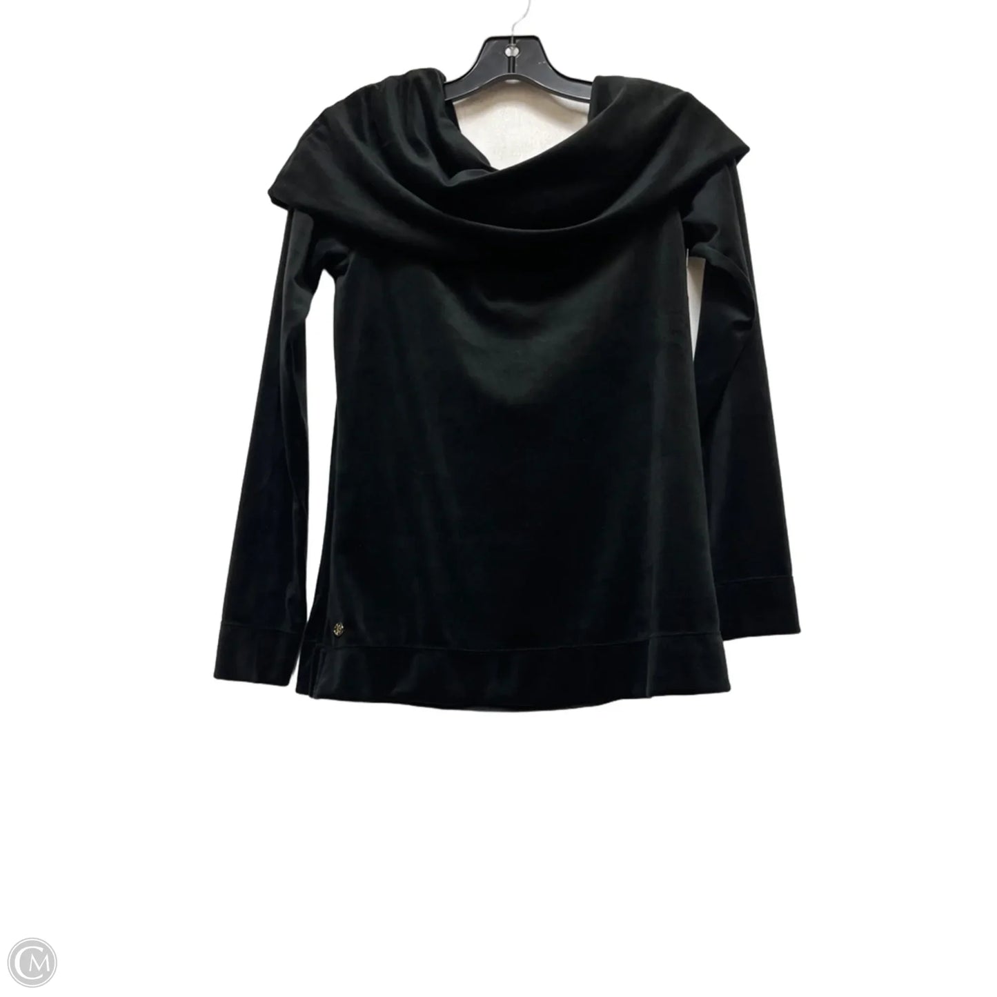 Top Long Sleeve Designer By Lilly Pulitzer In Black, Size: S