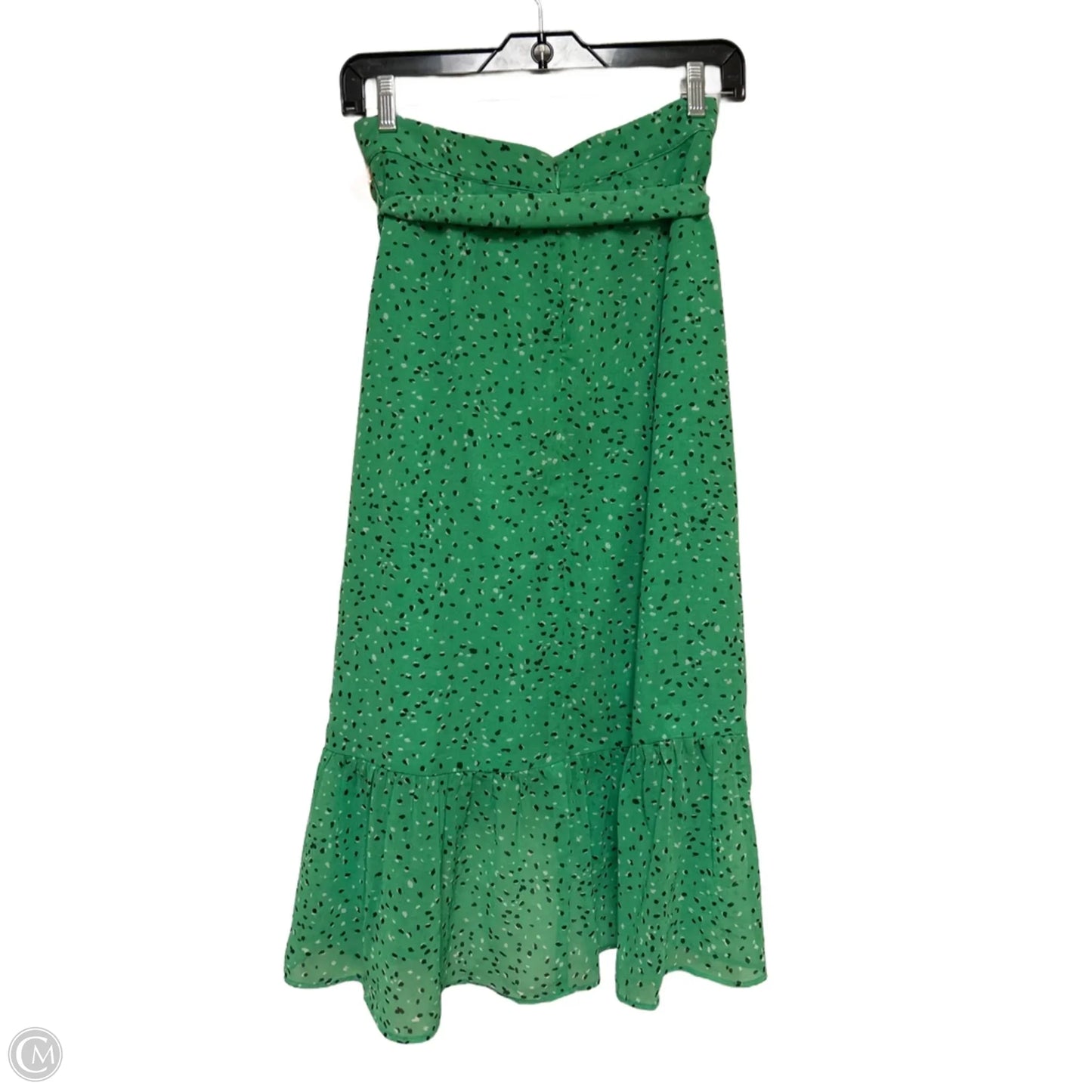 Skirt Midi By Ann Taylor In Green, Size: 0p