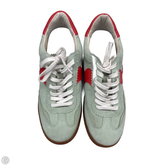 Shoes Sneakers By Dolce Vita In Green & Orange, Size: 7