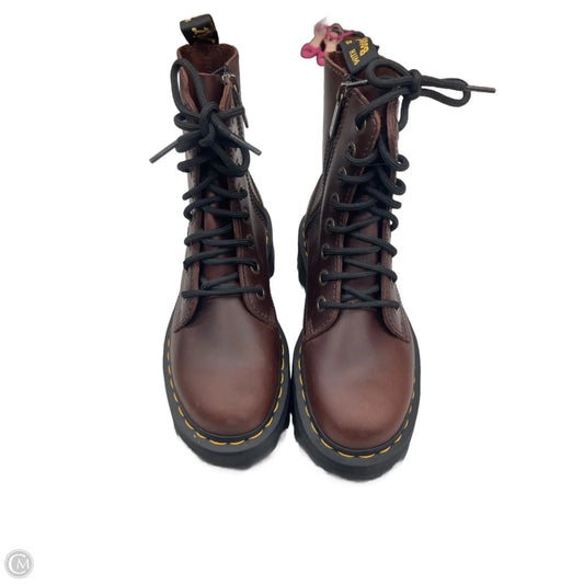 Boots Combat By Dr Martens In Brown, Size: 5
