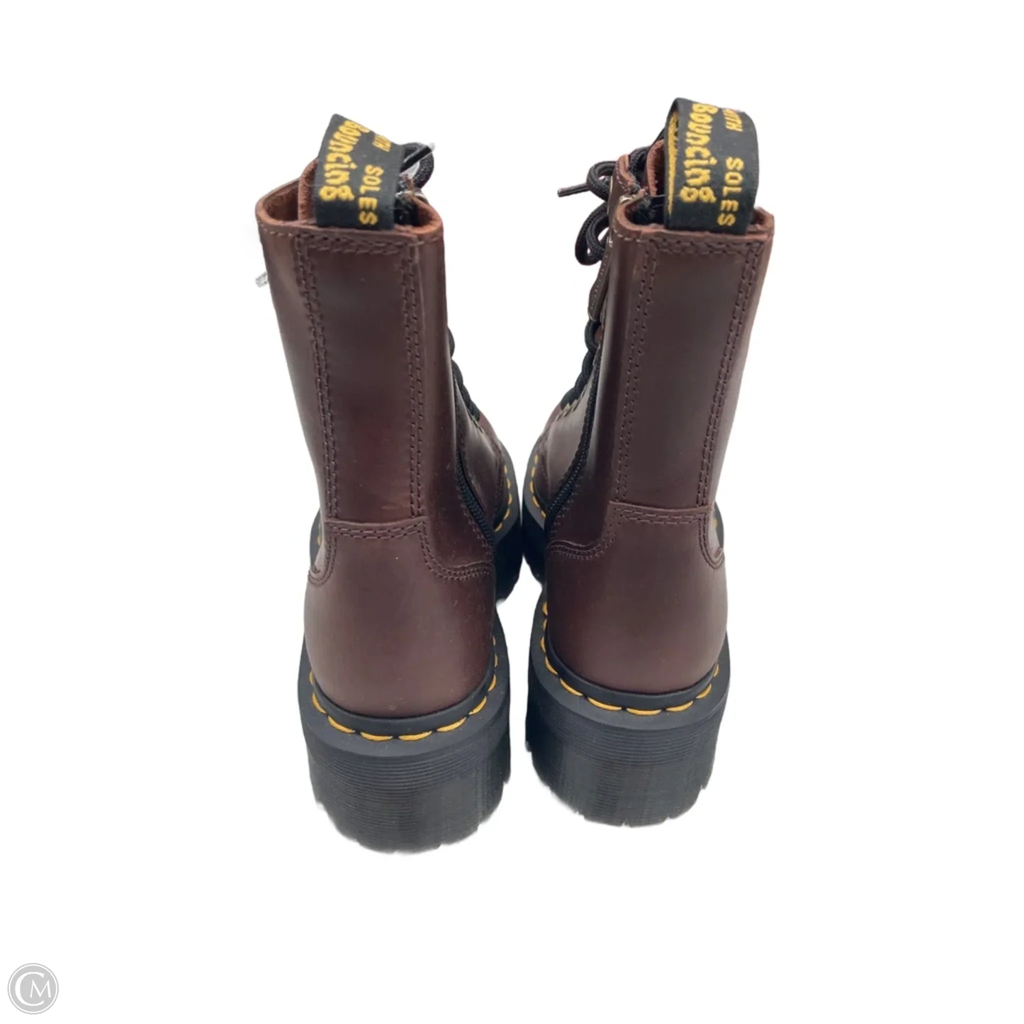 Boots Combat By Dr Martens In Brown, Size: 5