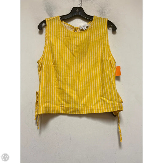 Top Sleeveless By Marc New York In Yellow, Size: S
