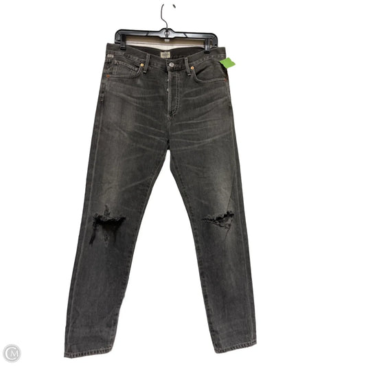 Jeans Skinny By Citizens Of Humanity In Grey Denim, Size: 6