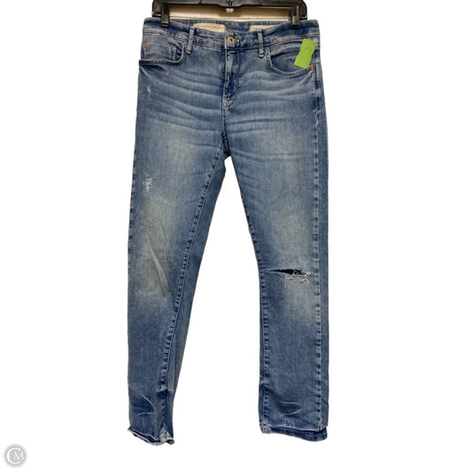 Jeans Boyfriend By Pilcro In Blue Denim, Size: 6
