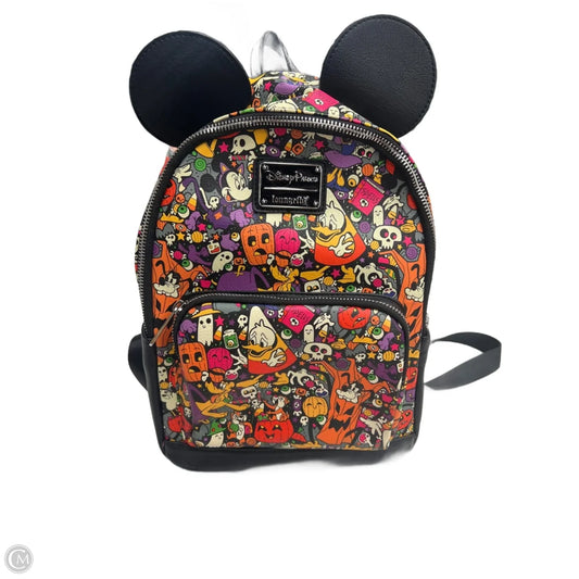 Backpack By Loungefly, Size: Medium