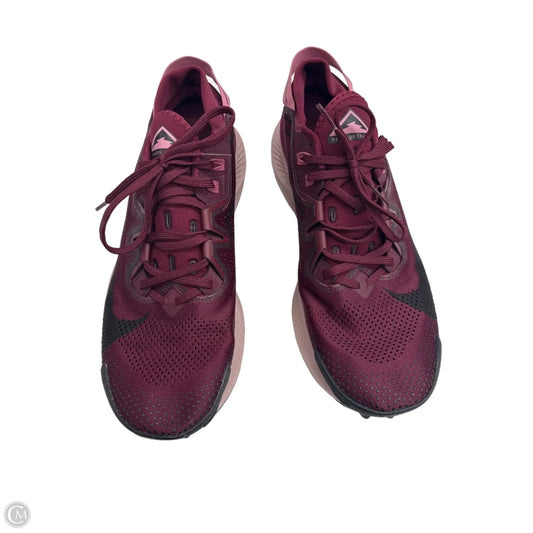 Shoes Sneakers By Nike In Maroon, Size: 12